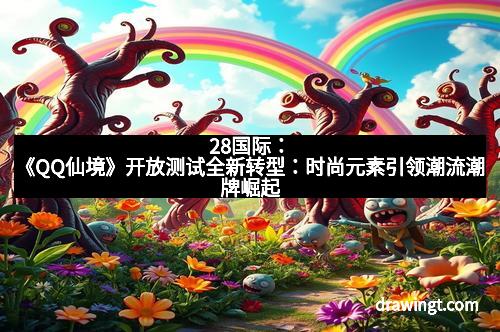 28国际：《QQ仙境》开放测试全新转型：时尚元素引领潮流潮牌崛起